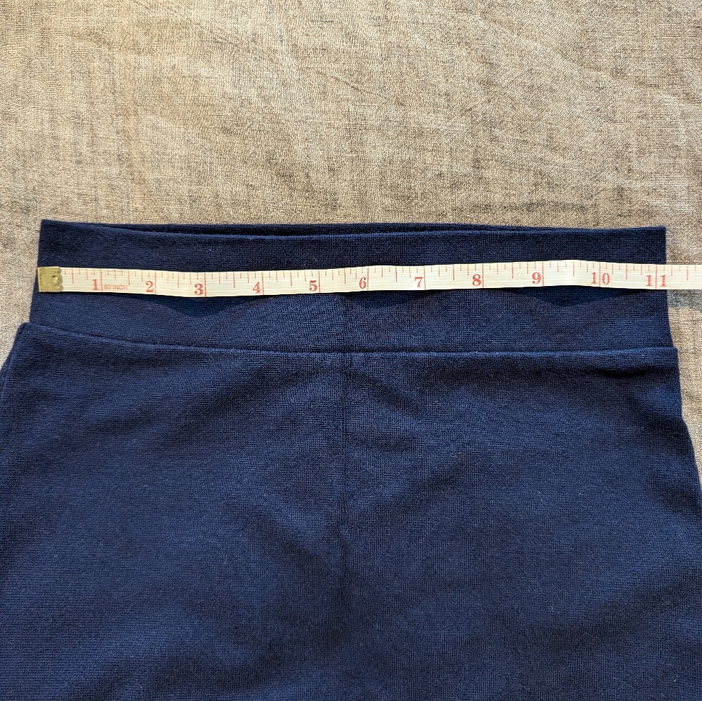 Forever 21 Body Con Mini Tube Skirt Navy Size S - Picture 3 of 4